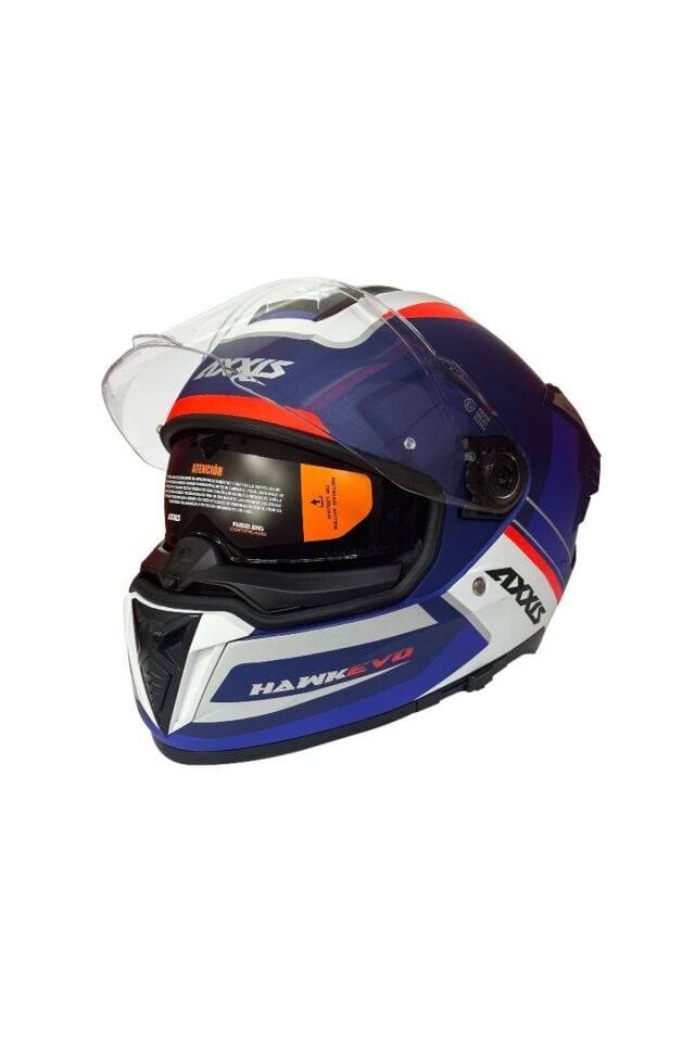 AXXIS Hawk Evo Daytona C7 Full Face Güneş Vizörlü Motor Kaskı