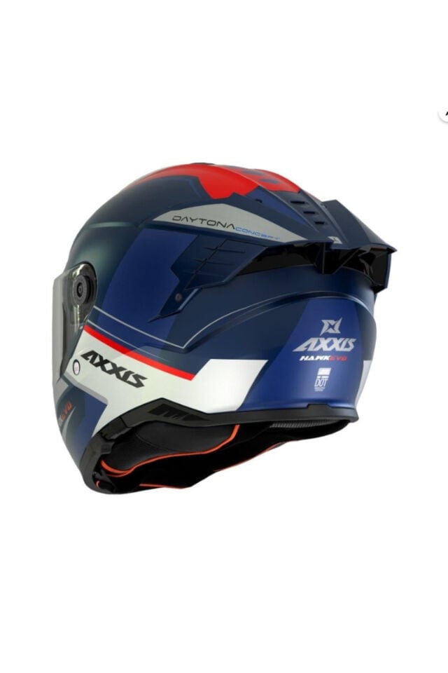 AXXIS Hawk Evo Daytona C7 Full Face Güneş Vizörlü Motor Kaskı