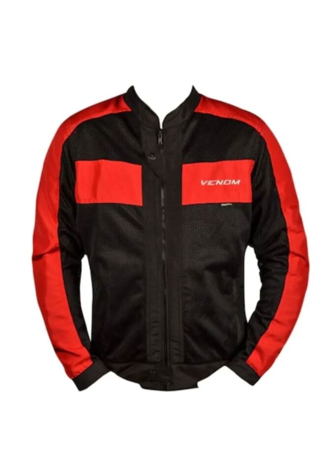 CEKET YAZLIK URBAN KADIN KIRMIZI MOTOSİKLET MONT