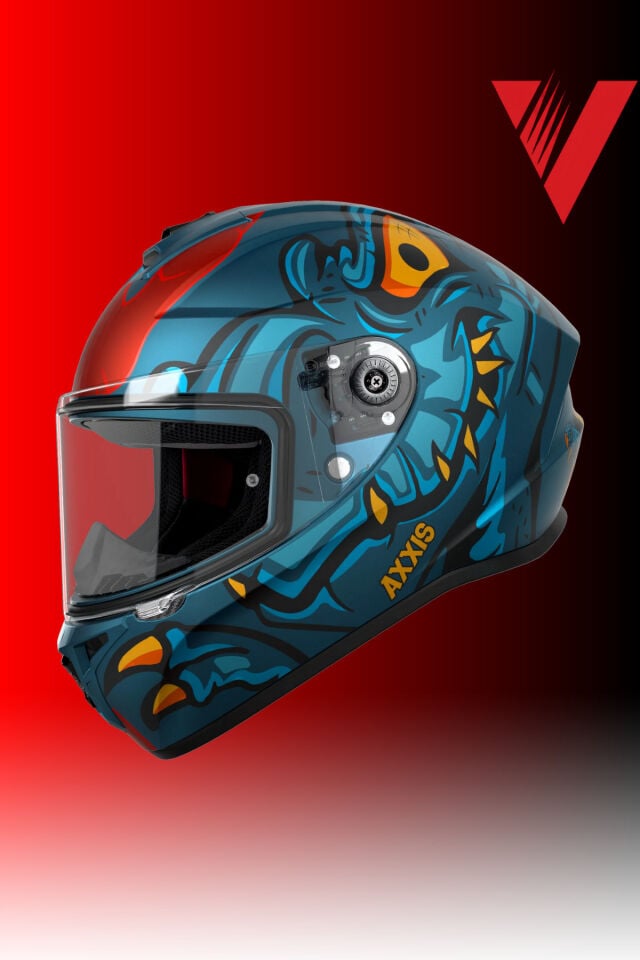 DRAKEN S DINOTOON C7 MATT BLUE