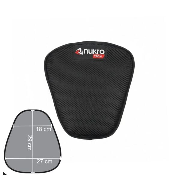 Nukrotech Cool Comfort 3D Jel Sele Minderi - Sport