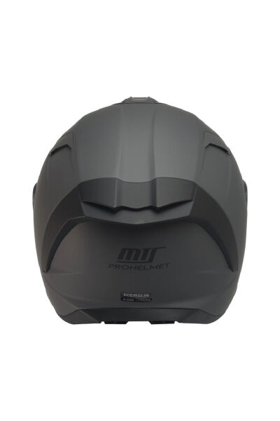 MTS X340 FULLFACE KASK MAT GRİ (ŞEFFAF CAMLI)
