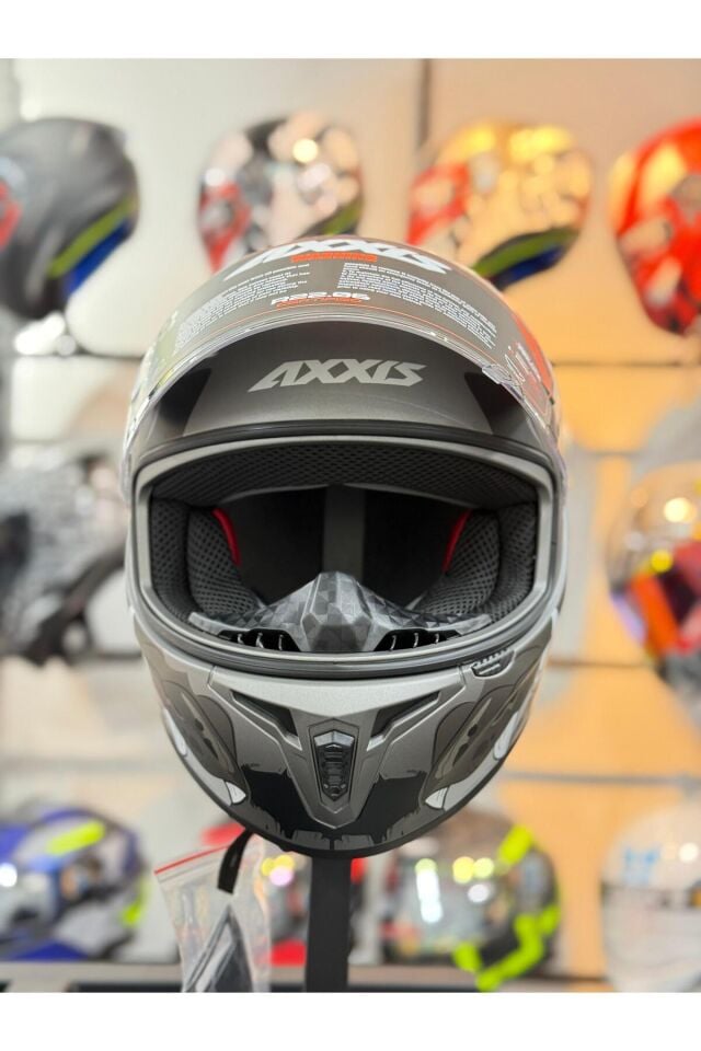 DRAKEN S TROOPER D2 MATT GREY KASK