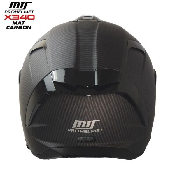 MTS X340 CARBON KAPALI KASK XL