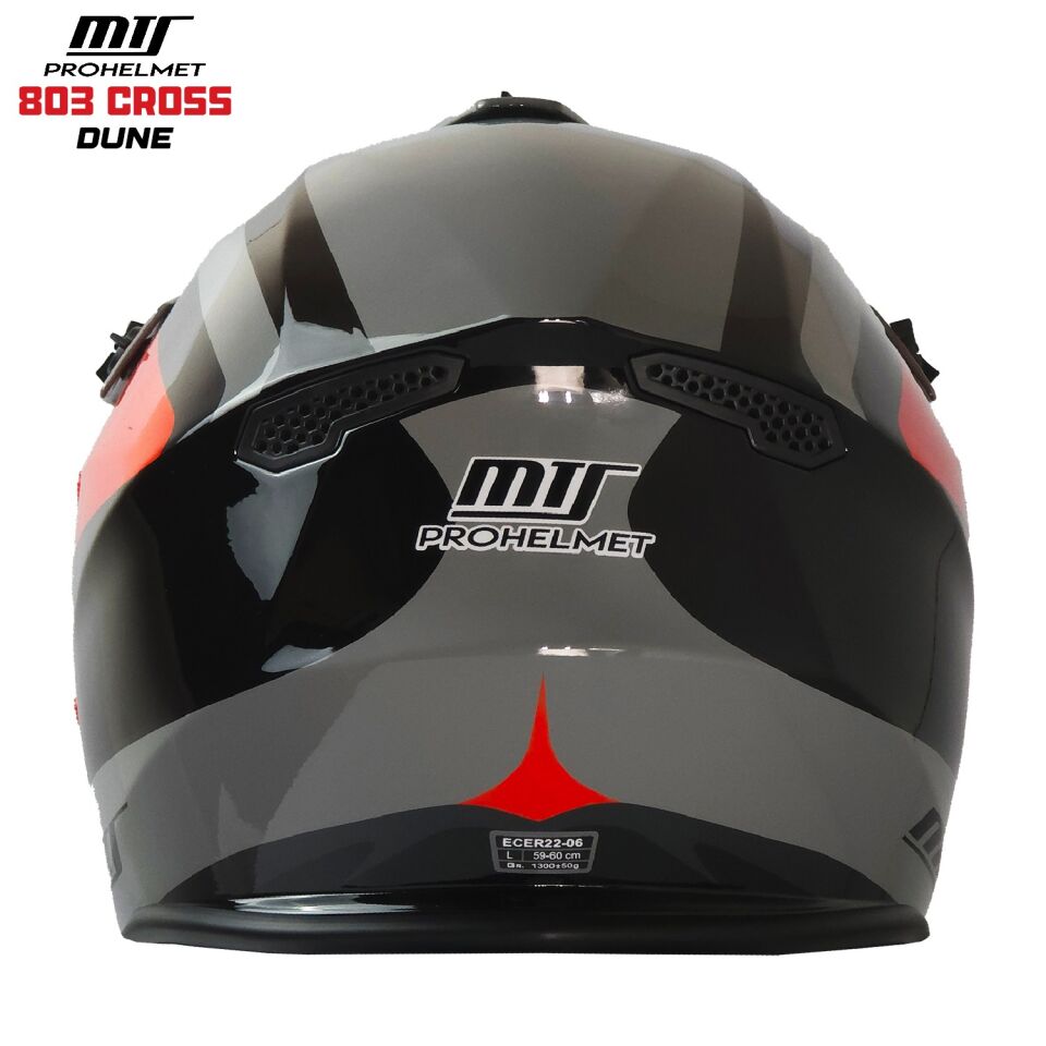MTS 803 DUNE CROSS KASK KIRMIZI