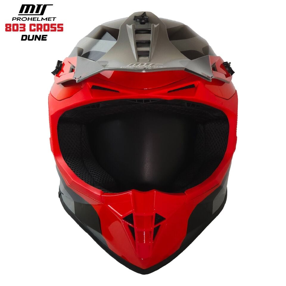 MTS 803 DUNE CROSS KASK KIRMIZI