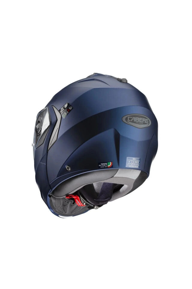 DUKE X TOUR ÇENE AÇILIR MOTOSİKLET KASKI MATT BLUE XL - Mavi