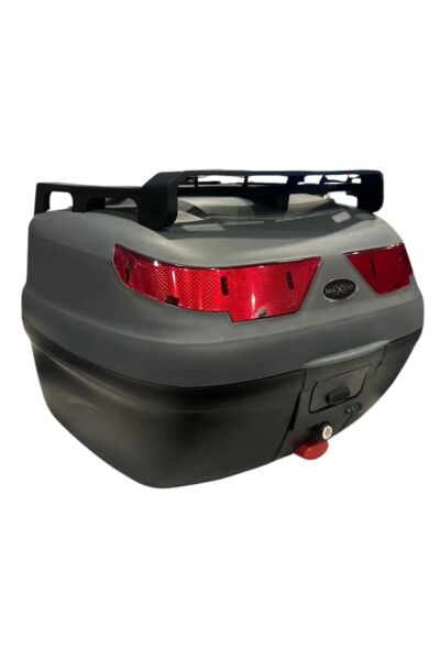Motosiklet Arka Çantası Gray 40 Litre Topcase Motor Çanta Full SL-40