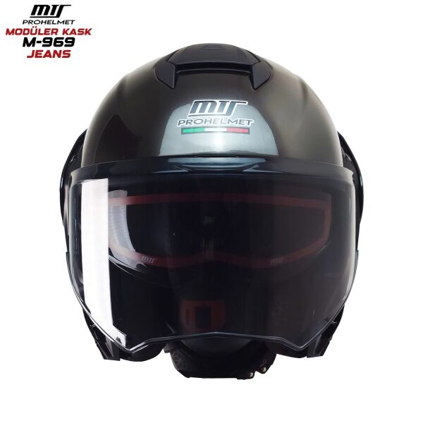 MTS M-969 BRONZE 180 DERECE AÇILIR KASK