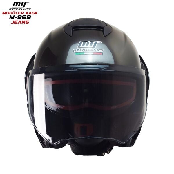MTS M-969 BRONZE 180 DERECE AÇILIR KASK XL