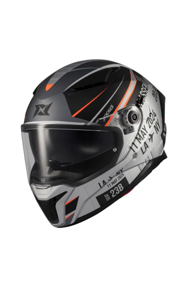 PANTHER SV Kask Passenger A1 Black Grey Matt