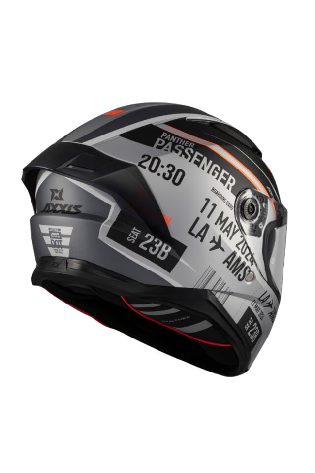 PANTHER SV Kask Passenger A1 Black Grey Matt