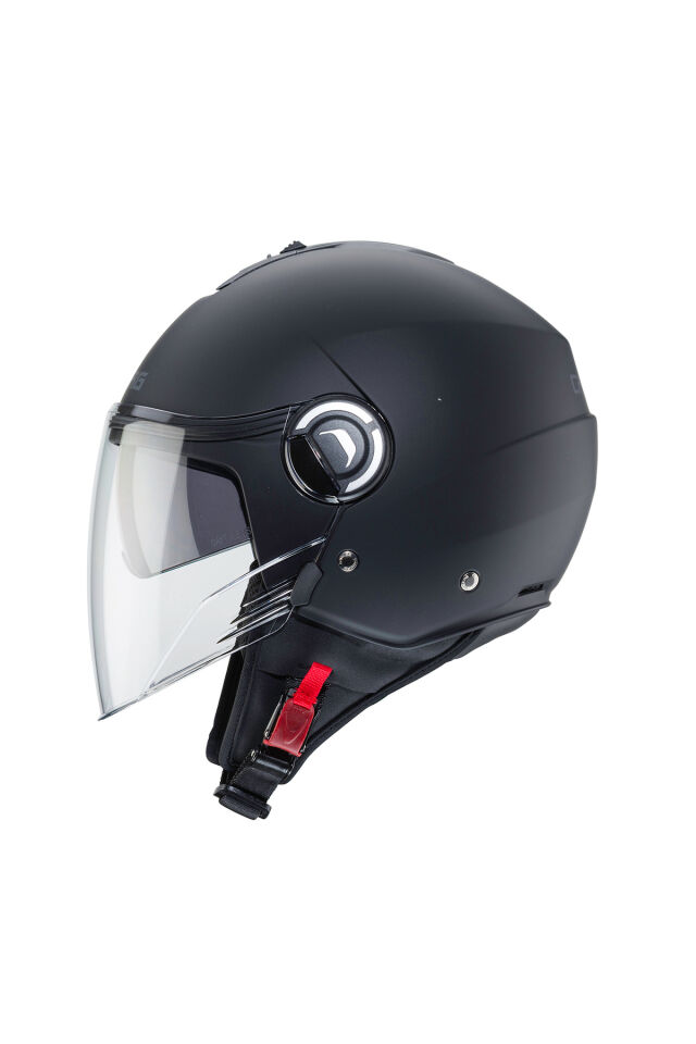RIVIERA V4X MAT SİYAH YARIM KASK