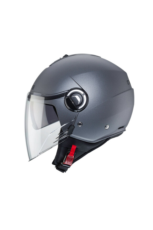Rıvıera V4x Mat Gri Yarım Kask