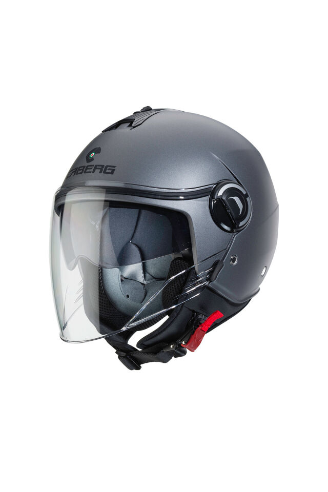 Rıvıera V4x Mat Gri Yarım Kask