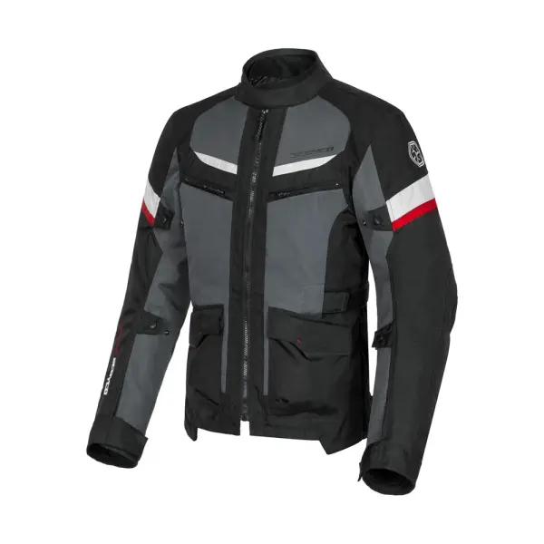 SCOYCO JK122 MONT GRİ SİYAH