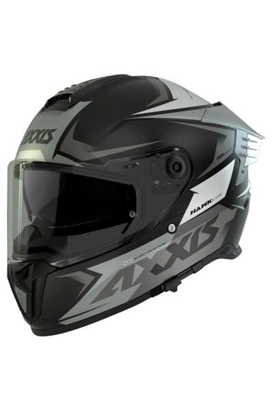 HAWK SV EVO IXIL A02 MATT TITANIUM MOTOSİKLET KASKI ECE 22.06 ve DOT L